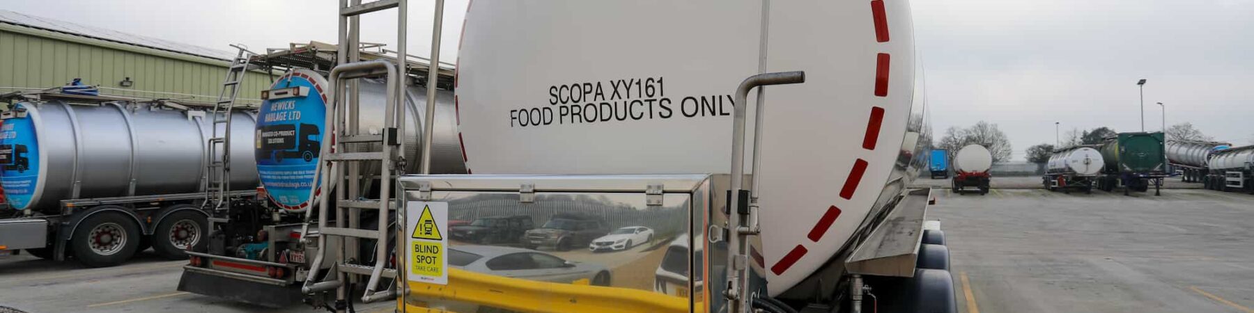 SCOPA trailer operated by Hewicks Haulage